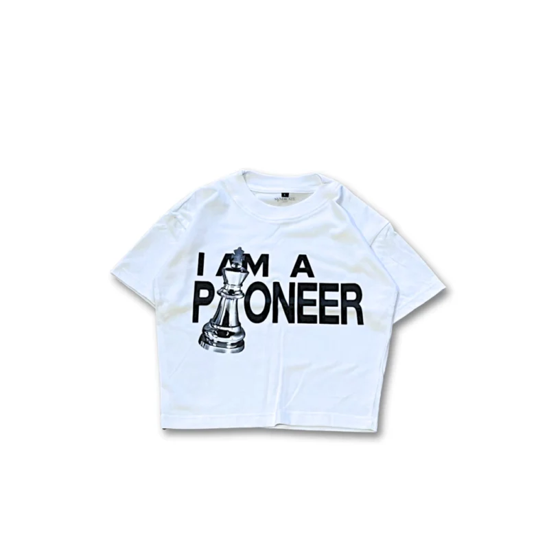 Croptop | Baby Tee | White | Pioneer SyndicateRoom
